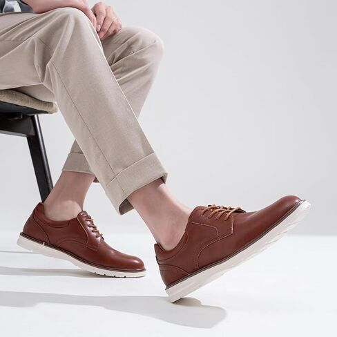 Jousen Mens Dress Shoes Casual Oxfords Lace Up Business Formal Dress Sneakers for Men in Saudi Arabia