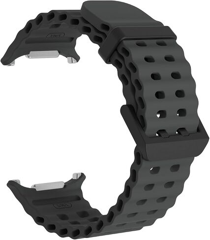 لساعة Galaxy Watch 7 Ultra Band 47 مم، (3 عبوات) ملحق بديل لحزام رياضي من السيليكون الناعم متوافق مع Samsung Galaxy Watch Ultra Band in Kuwait