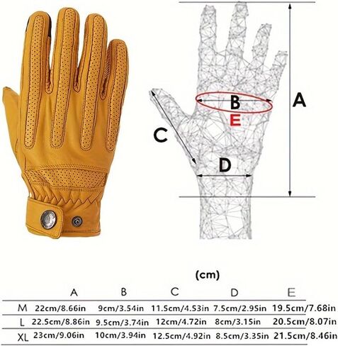 Motocross Riding Protective Vented Leather Sheepskin Motorcycle Gloves Touchscreen Fingers Men and Women Motocross Riding Gloves in Saudi Arabia