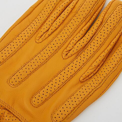 Motocross Riding Protective Vented Leather Sheepskin Motorcycle Gloves Touchscreen Fingers Men and Women Motocross Riding Gloves in Saudi Arabia