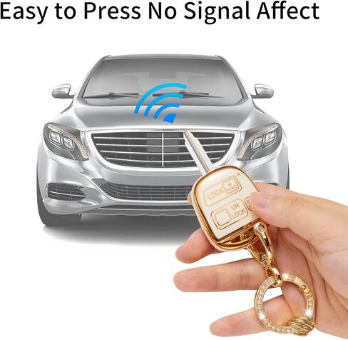 Gematay لغطاء مفتاح Lexus Key Fob مع سلسلة مفاتيح، حامل غطاء غطاء المفتاح متوافق مع Lexus GX460 RX350 ES350 IS250 GX460 LX570 IS350 GS430 GS300 GS450h is-C is-F Smart Key Fob، أخضر in Kuwait