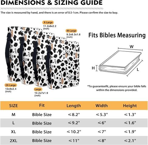 PU Leather Bible Case for Women and Men,Kid Bible bag with Four Size,Bible Carrying Case with Handle. in Saudi Arabia