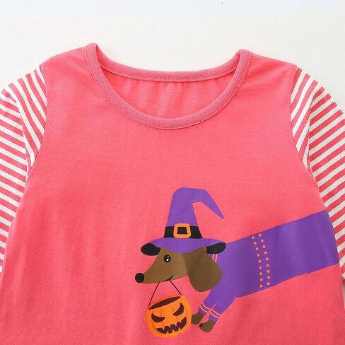 HOMAGIC2WE Toddler Girl Dress Kids Long Sleeve Cotton Casual Cute Playwear Dresses Fall Soft Clothes in Saudi Arabia