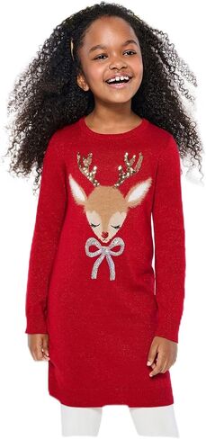 The Children's Place Girls' Long Sleeve Sweater Dress in Saudi Arabia
