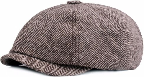 Mens Tweed Ivy Newsboy Cabbie Gatsby Golf Beret Painter Hats Caps for Men in Saudi Arabia
