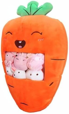 REFAHB Cute Throw Pillow Stuffed Avocado Toys Removable Fluffy Creative Gifts for Teens Girls Kids in Kuwait