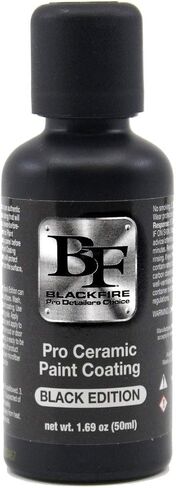 طلاء سيراميك Blackfire Pro إصدار أسود - تركيبة 9H، حماية لمدة 5 سنوات، صفائح مائية، لمعان رائع، آمن على أغلفة الفينيل وPPF in Saudi Arabia