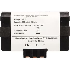 Car Emergency Battery, 8.0V 330mah Portable TCB Emergency Battery Replacement, OE 84102447710 2447710, Automobile Parts, for F20 F30 F31 G20 G21 G30 Cars