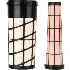 RE282286 RE282287 Air Filter Compatible with John Deere 318D 319D 320D 323D 5045D 5045E 5050E 5055E 5060E 5065E 5075E 5075EF 5055E