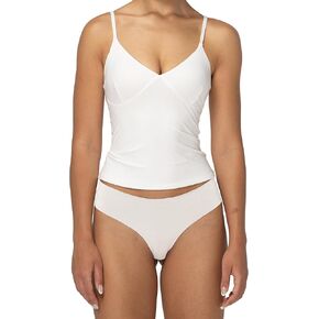 Sunzel Womens Tops Sexy V Neck Camisole with Spaghetti Straps Double Lined Trendy Basic Tank for Fall Going Out