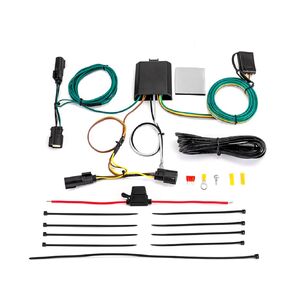 Wsays Trailer Wiring Harness 4-Pin Plug & Play Compatible with Ford Transit-150/250/350 & E-Transit 2015-2024