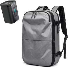 60L Airback Backpacks Expandable Travel Backpack Vacuum Compression Carry on BackPack Anti-theft Waterproof 17inch Laptop Bag