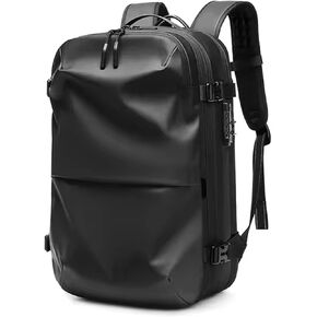 60L Airback حقائب الظهر حقيبة السفر القابلة للتوسيع فراغ ضغط تحمل على ظهره مكافحة سرقة مقاوم للماء 17 بوصة حقيبة لابتوب