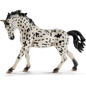 5 Inch Horse Toys, Denmark Knabstrupper Mare Toy Knabstrupper Horse Toy, for Girls Boys, Figure Farm Life Horse Farm Life Horse Club Education Toy for Educational Purposes, Awareness
