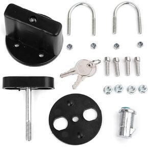 Minho Switch Lock Set for Auxiliray PP Gas Tank Fuel Container and Water Container for Motorcycle UTV ATV 3 Gallon 5 Gallon