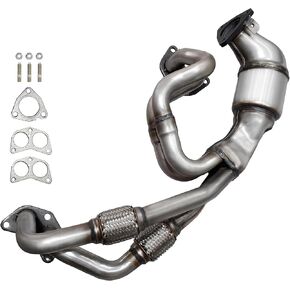 JT Exhaust Catalytic Converter Compatible with 2006-2010 Subaru Forester, 2006-2011 Impreza, 2006-2012 Legacy/Outback, 2006 Saab 9-2X 2.5L H4 (EPA Compliant)(Standard EPA Grade)
