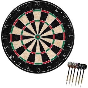 MD Sports Dartboard Cabinet Multiple Styles Smart Dartboard With Digital X/O Cricket Scorekeeping and Dart Set, Perfect for Cricket Games