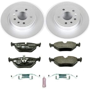 Power Stop ESK3080 Rear Euro-Stop Brake Kit Saab For Saab 9-5 1999 [Model Specific]