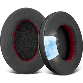 SOULWIT Cooling-Gel Earpads for Razer Barracuda/Barracuda X(Do Not Fit Barracuda Pro) Headphones, Ear Pads Cushions with Noise Isolation Foam, Ice Silk Fabric - Dark Green