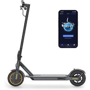 H7 Electric Scooter, 8.5" Tires, Up to 20 Miles Range, 350W Motor & 19 MPH Portable Folding Commuting Electric Scooter for Adults with Double Braking System and App