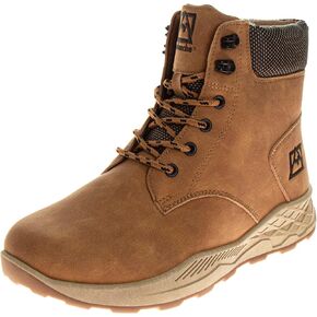 JOSMO Avalanche Kids Hike Boot LaceUp Shoe - Comfort Water Resistant Outdoor Construction Work Boots for Boys Girls