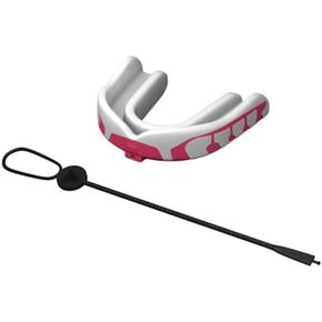 Champion Youth Mouthguard, 1 Pack, Pink & White Bubble Gum - for Ages 10 to 14 - Ideal for Lacrosse, Football, Hockey, Basketball, Soccer, Boxing, Martial Arts, Field Hockey, and More