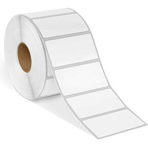 2.25 x 1.25 Shipping Labels (2.25" X 1.25" Direct Thermal Labels) 1 Roll - 1300 labels Best use for Label Printers, Thermal Printers, Perfect Adhesive 2x1 shipping labels Water and Oil Resistant.