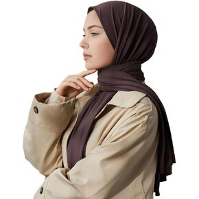 Harewom Jersey Hijab Scarf for Women Long Soft Muslim Turban Hair Wrap Headwrap Head Scarves