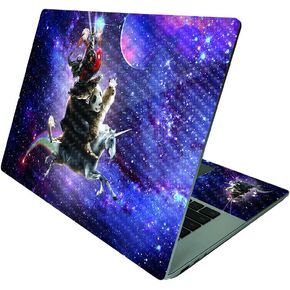 MightySkins Carbon Fiber Skin Compatible with Microsoft Surface Laptop 4 15" - Majestic Sloth | Protective, Durable Textured Carbon Fiber Finish | Easy to Apply | Made in The USA