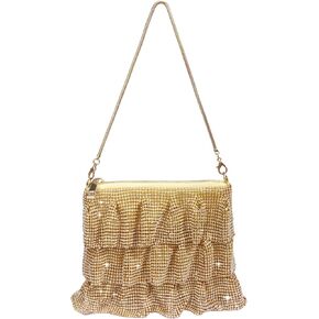 Evening Bag for Women Crossbody Handbag for Party Rhinestone Purse Sparkly Diamond Purse Upgrade Prom Wedding Clutch Purse