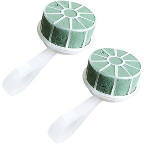 2 Pcs Wedding Bouquet Holders Bridal Flower Foam Handle Floral Arrangement Foam Holder Handheld Flowers Decoration Bride Wedding Supplies S