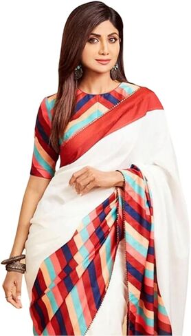 Alia bhatt Saree Rocky aur rani movie saree celebraty inspired sari Bollywood partywear Georgette Printed saree in Saudi Arabia