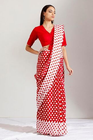 Alia bhatt Saree Rocky aur rani movie saree celebraty inspired sari Bollywood partywear Georgette Printed saree in Saudi Arabia
