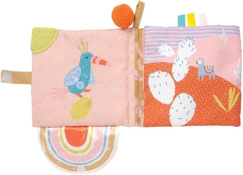 Manhattan Toy Mini-Apple Farm Soft Activity Book for Baby & Toddler in Saudi Arabia