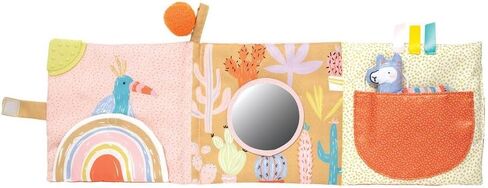 Manhattan Toy Mini-Apple Farm Soft Activity Book for Baby & Toddler in Saudi Arabia