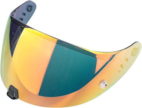 Motorcycle Helmet Face Shield Lens for Exo-T520/Exo-St1400/R1 Windscreen Face Shield Visors for T520 St1400 R1 Anti-Fog Helmet Visor Replacement(Gold Red) in Saudi Arabia