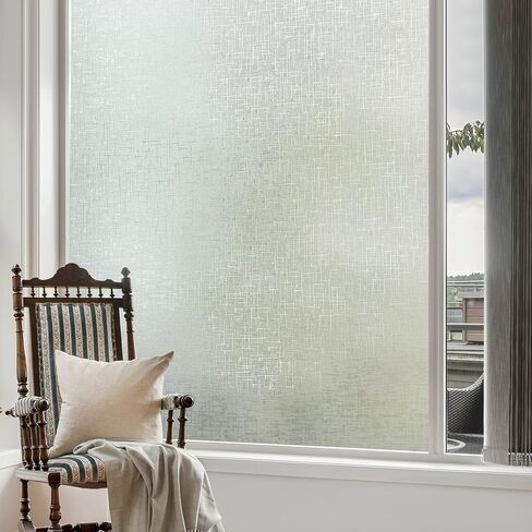ANT Decorative Window Cling, Window Film Roll for Privacy, Decorative Window Film for Window Decorations, All-Weather & Fade-Proof, Indoor Outdoor Use (Diamond Grid, 17.7inch x 10ft) in Kuwait