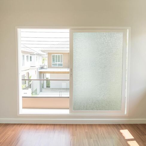 ANT Decorative Window Cling, Window Film Roll for Privacy, Decorative Window Film for Window Decorations, All-Weather & Fade-Proof, Indoor Outdoor Use (Diamond Grid, 17.7inch x 10ft) in Kuwait