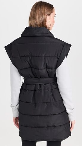 Splendid Women's x Cella Jane Long Puffer Vest in Saudi Arabia