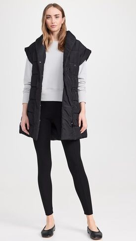 Splendid Women's x Cella Jane Long Puffer Vest in Saudi Arabia