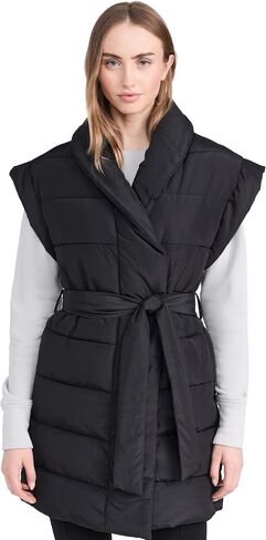 Splendid Women's x Cella Jane Long Puffer Vest in Saudi Arabia
