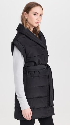 Splendid Women's x Cella Jane Long Puffer Vest in Saudi Arabia