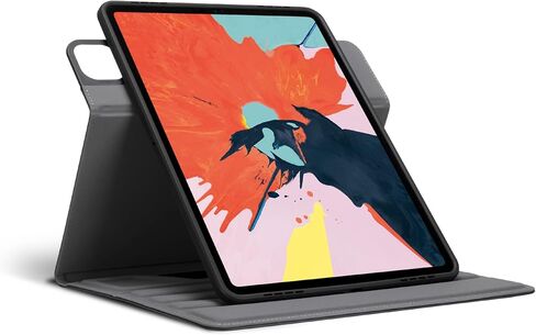 Targus VersaVu Classic Apple iPad Pro 11-inch Protective Tablet Case with Slim TriFold Stand Cover, Enhanced Audio, Stylus Holder, Secure Strap Closure, Red (THZ4403GL) in Saudi Arabia