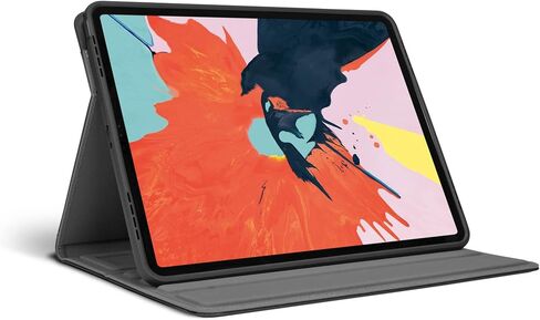 Targus VersaVu Classic Apple iPad Pro 11-inch Protective Tablet Case with Slim TriFold Stand Cover, Enhanced Audio, Stylus Holder, Secure Strap Closure, Red (THZ4403GL) in Saudi Arabia