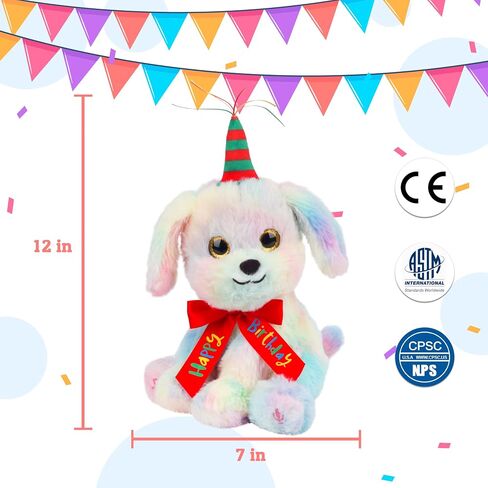 Cuteoy Musical Birthday Bear Repeat What You Say Interactive Animated Stuffed Animal Shaking Singing Dancing Turning Circle Plush Toy Electric Plushies Gifts for Kids Girls Boys Birthday in Saudi Arabia