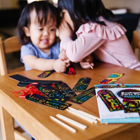 Melissa & Doug Scratch Art Bookmark Party Pack Activity Kit - 12 Bookmarks in Saudi Arabia