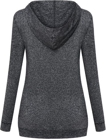 Womens Long Sleeve Zip Up Hoodies Workout Casual Sports Yoga Running Athletic Jackets in Saudi Arabia