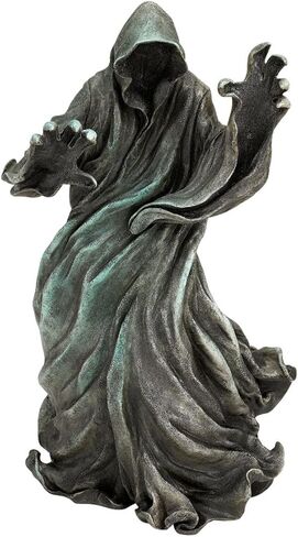 Design Toscano The Creeper Statue, Tabletop Sculpture, Matte Black Finish in Saudi Arabia