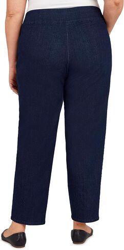 Alfred Dunner Womens Plus-Size Super Stretch Mid-Rise Short Length Pant in Saudi Arabia