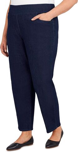 Alfred Dunner Womens Plus-Size Super Stretch Mid-Rise Short Length Pant in Saudi Arabia